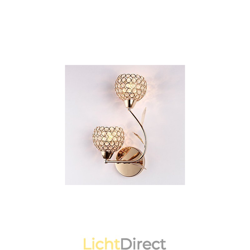 Wandlampen Lees Wandlampen Kristal Mini Stijl Modern Hedendaags Metaal