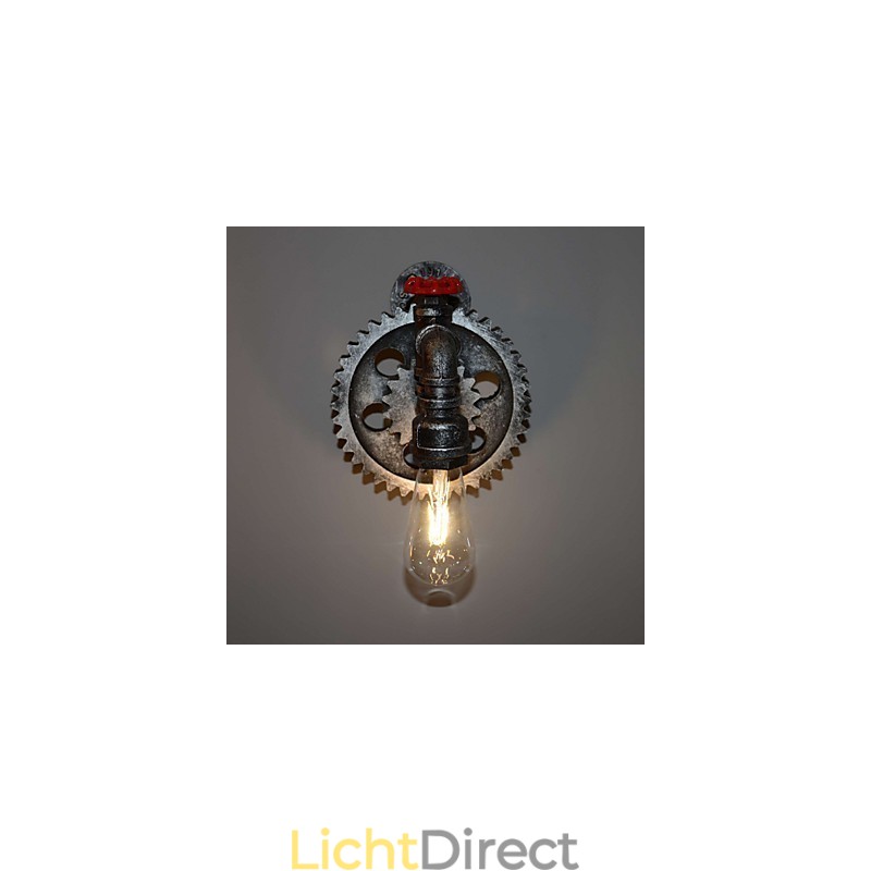 Creatieve ijzeren bar restaurant bar gangpad wandlamp wandlamp loft industriële uitrusting persoonlijkheid om de oude waterleidingen te doen