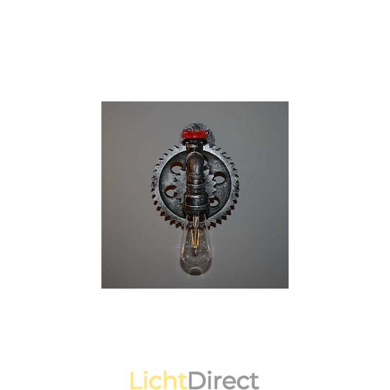 Creatieve ijzeren bar restaurant bar gangpad wandlamp wandlamp loft industriële uitrusting persoonlijkheid om de oude waterleidingen te doen
