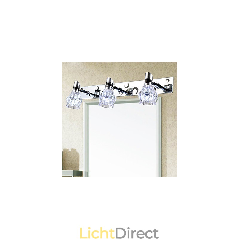 Nieuw aangekomen Wash Wall Lighting enkele kleur witte lamp voor spiegelfront hardware metalen plaat badkamer wandlamp