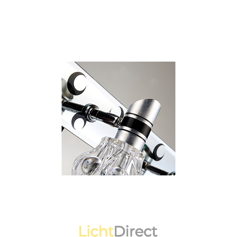 Nieuw aangekomen Wash Wall Lighting enkele kleur witte lamp voor spiegelfront hardware metalen plaat badkamer wandlamp