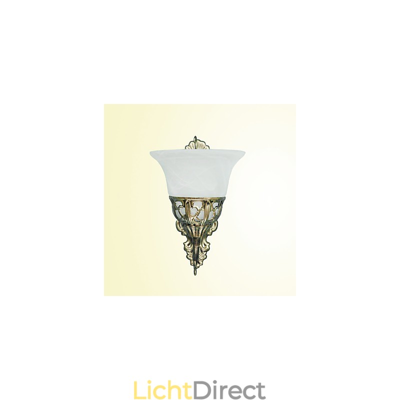 Europese wandlampen Metaalmateriaal Plating Brons Verlichting Met Nachtkastje Woonkamer Voorkant Spiegel Balkonlamp