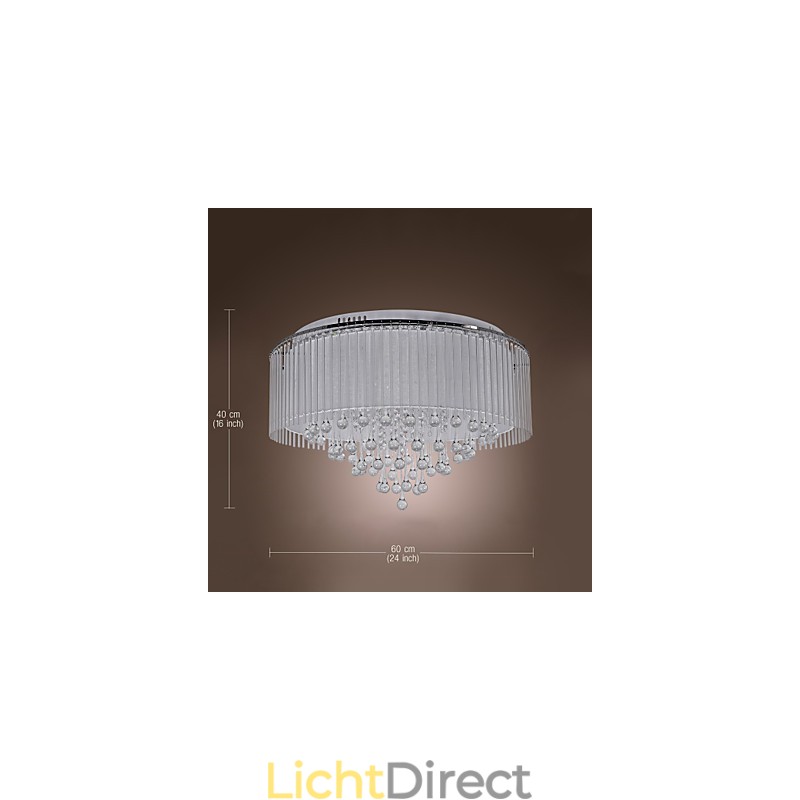 Moderne eigentijdse kristal gegalvaniseerde inbouw