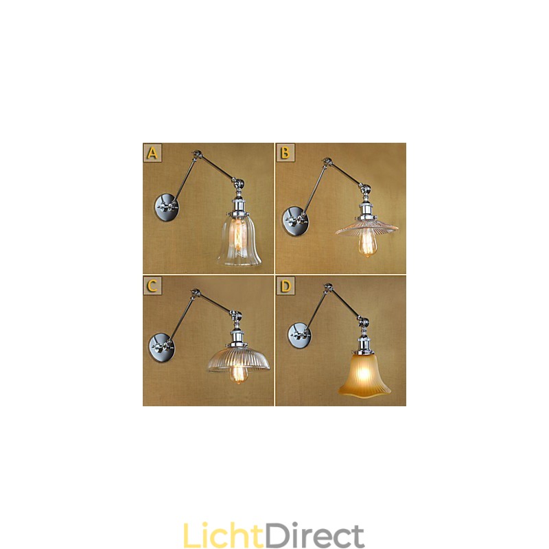 Wandlampen Badkamerverlichting Buitenwandlampen Leeswandlampen Modern Hedendaags Glas