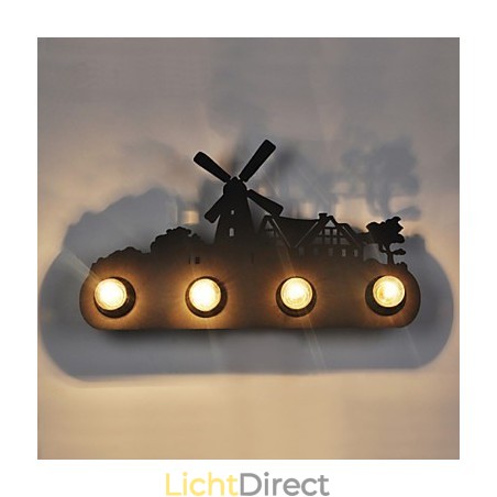 4 lampen Amerikaanse dorp pastorale LOFT stijl slaapkamer gangpad ijzer retro wandlampen 4 lampen Amerikaanse dorp pastorale LOFT stijl slaapkamer gangpad ijzer retro wandlampen