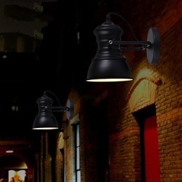 Art Deco Wandlampen Lamp Industrieel IJzeren Uithangbord Loft Wandlamp