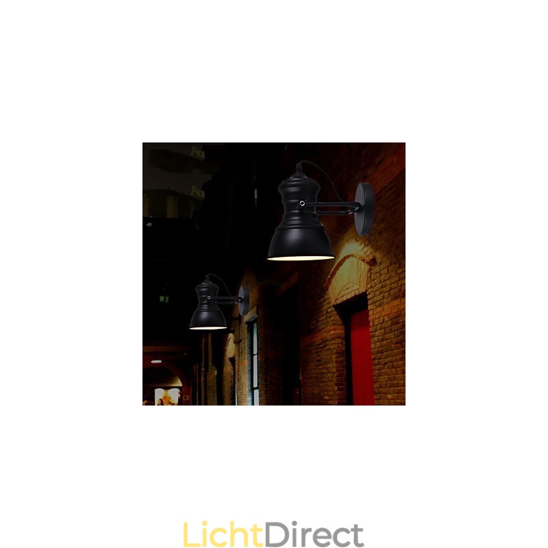 Art Deco Wandlampen Lamp Industrieel IJzeren Uithangbord Loft Wandlamp