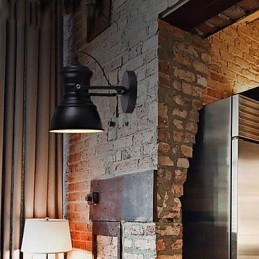 Art Deco Wandlampen Lamp Industrieel IJzeren Uithangbord Loft Wandlamp