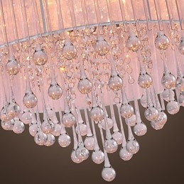 Moderne eigentijdse kristal gegalvaniseerde inbouw