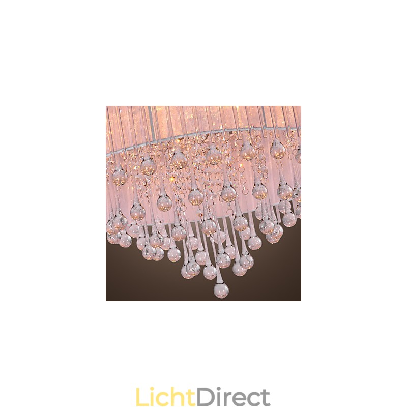 Moderne eigentijdse kristal gegalvaniseerde inbouw