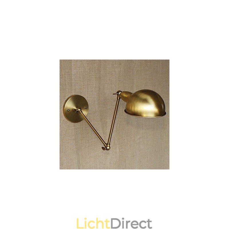 De lange arm van de Amerikaanse industriële stijl dubbele hoogwaardige decoratieve wandlamp