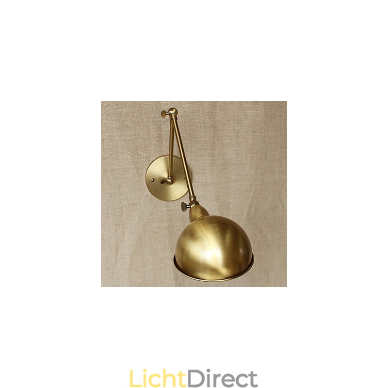 De lange arm van de Amerikaanse industriële stijl dubbele hoogwaardige decoratieve wandlamp