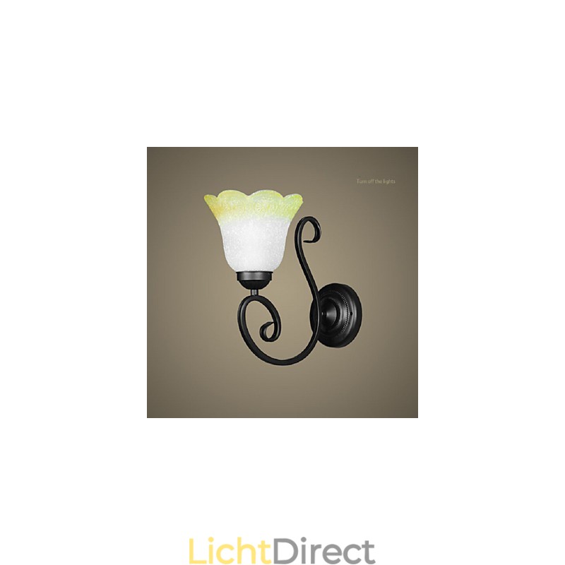 Vintage Wandlamp IJzeren Glas Zwenkarm Wandlamp Binnenhuisdecoratie Slaapkamer Wandlamp 110-220V Voor Woonkamer