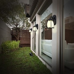 Buiten Europa Type Herstellen van oude manieren Is waterdicht Creatieve Amerikaanse wandlampverlichting