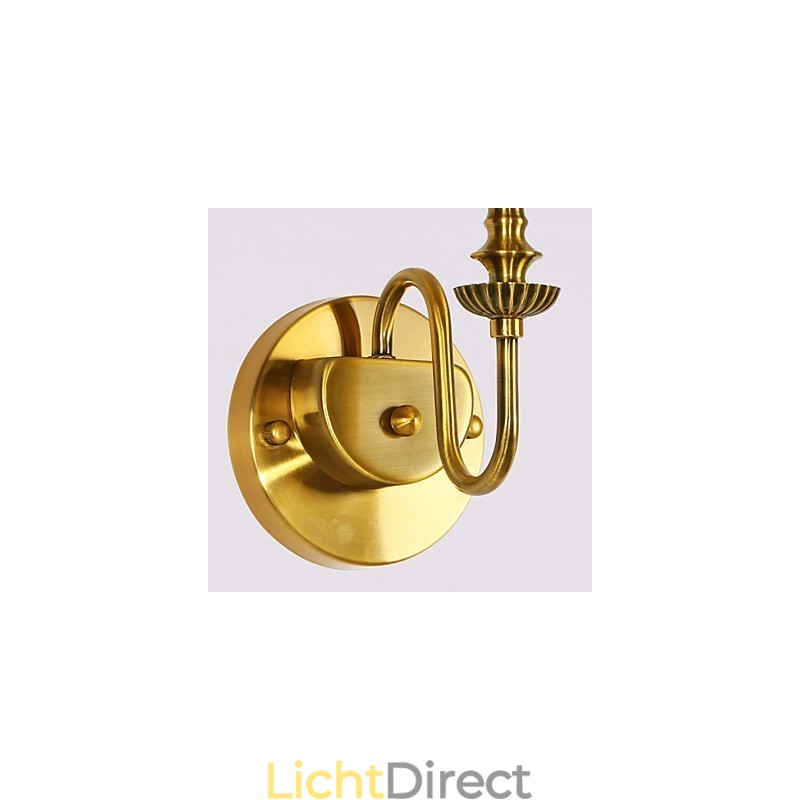 Klassieke slaapkamer wandlampen Eenvoudige metalen woonkamer wandlamp Bar Café Hal Balkon wandlamp