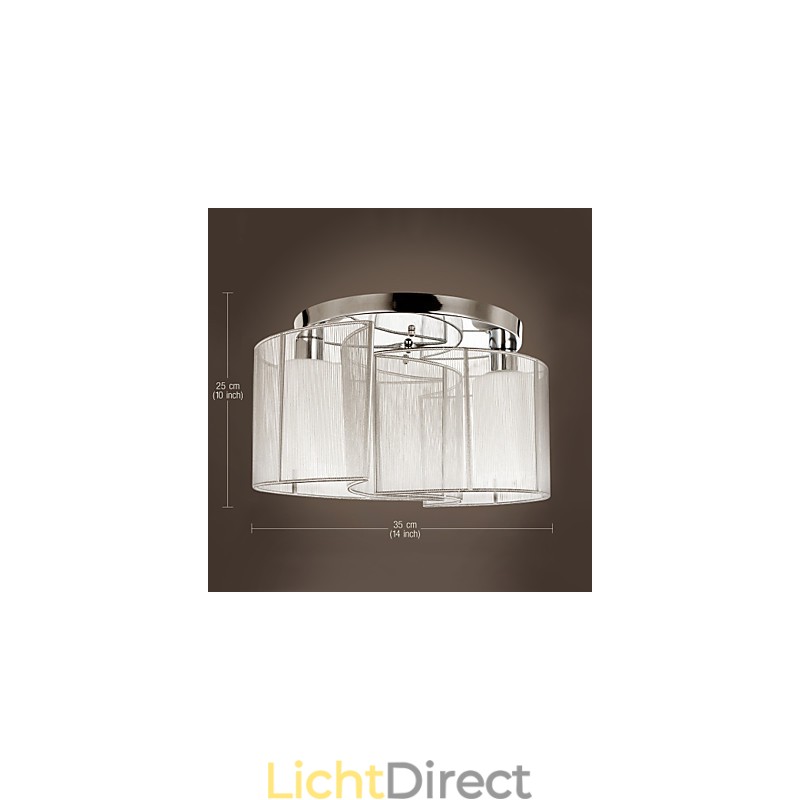 Plafondlamp Modern Design 2 Lampen