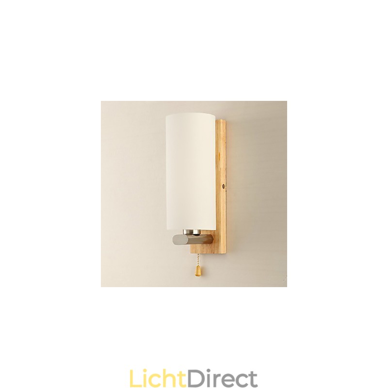 Wandlampen Modern Hedendaags Hout Bamboe