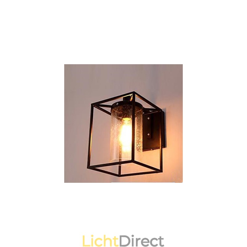 Amerikaanse landelijke persoonlijkheid Loft Nordic gecontracteerde stijl regendruppel bubbel glazen wandlamp