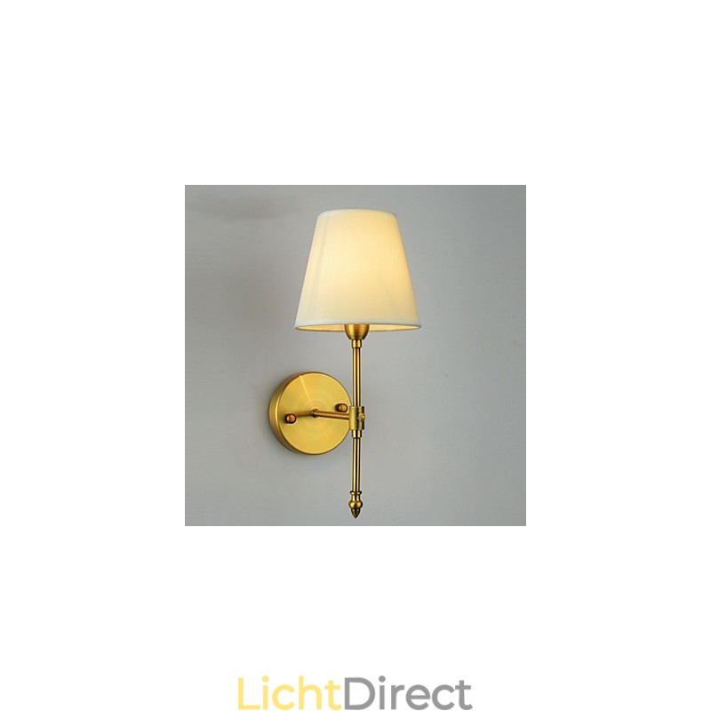Klassieke slaapkamer wandlampen Eenvoudige metalen woonkamer wandlamp Bar Café Hal Balkon wandlamp