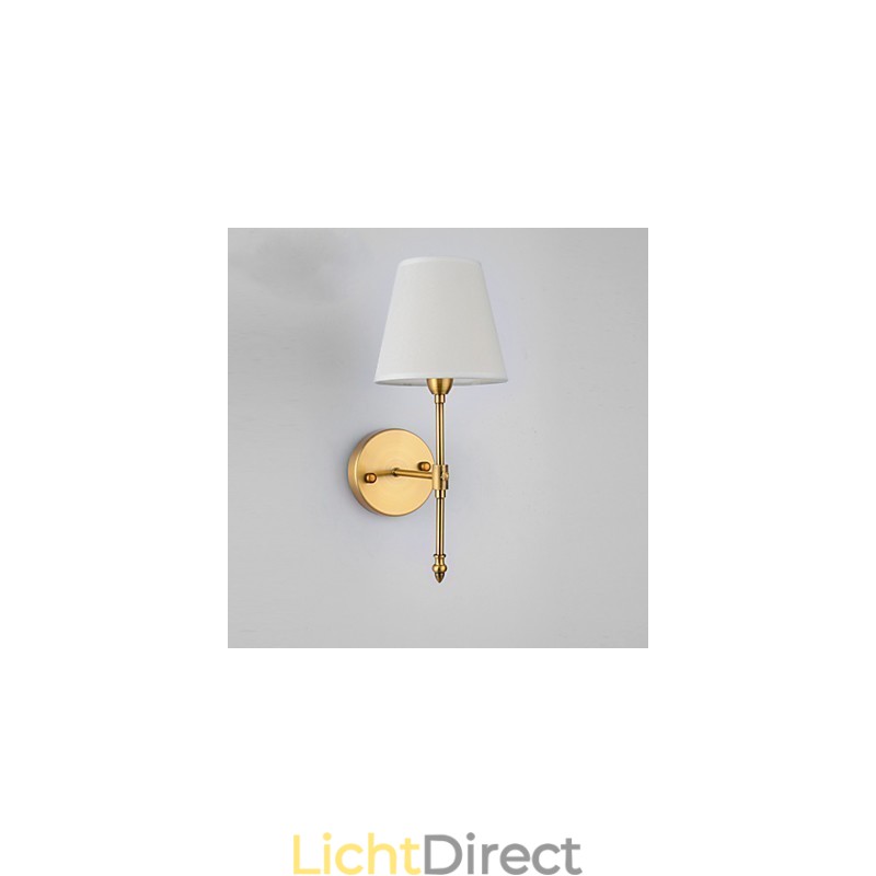 Klassieke slaapkamer wandlampen Eenvoudige metalen woonkamer wandlamp Bar Café Hal Balkon wandlamp