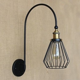 Nordic Mediterrane Stijl Retro Mode Creatieve Grote Enkele Kop Decoratieve Wandlamp