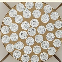 Traditionele klassieke rustieke lodge messing metalen inbouw