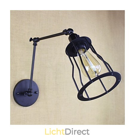 Stijl Bed Hotel Eestaurant Project Iron Arm Dubbel Retro Vintage Zwarte Riem Wandlamp Schakelaar Stijl Bed Hotel Eestaurant Project Iron Arm Dubbel Retro Vintage Zwarte Riem Wandlamp Schakelaar