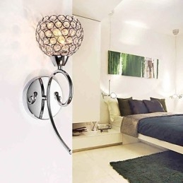 Wandlampen Lees Wandlampen Kristal Mini Stijl Modern Hedendaags Metaal