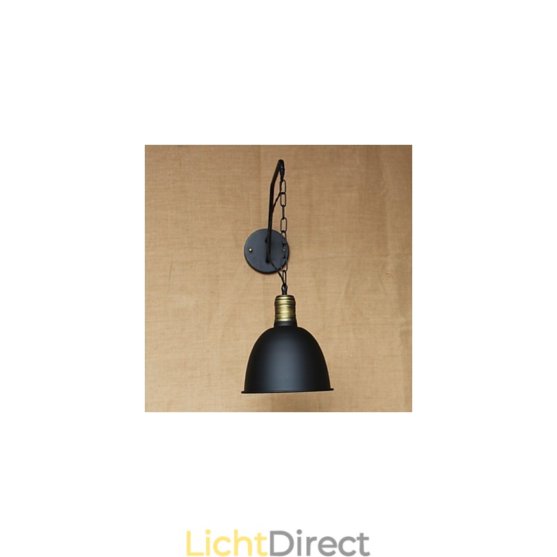 Eenvoudige en creatieve persoonlijkheid wandlamp Industrieketen Amerikaanse retro ijzeren gangpad slaapkamer nachtkastje wandlamp