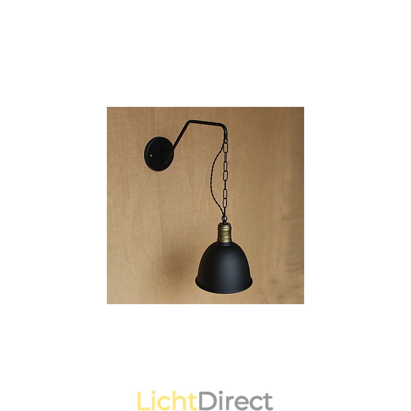 Eenvoudige en creatieve persoonlijkheid wandlamp Industrieketen Amerikaanse retro ijzeren gangpad slaapkamer nachtkastje wandlamp