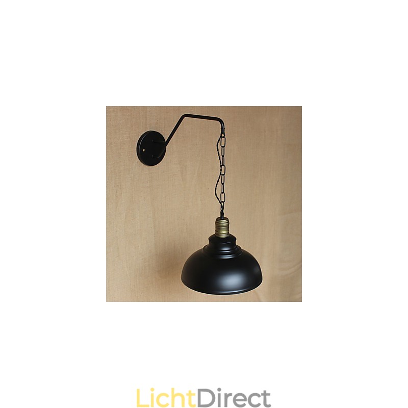 Eenvoudige en creatieve persoonlijkheid Wandlamp Industrieketen Amerikaanse retro ijzeren gangpad Slaapkamer nachtkastje wandlamp