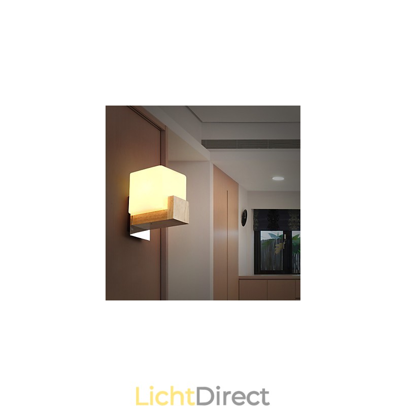 Wandlampen Mini Stijl Modern Hedendaags Hout Bamboe