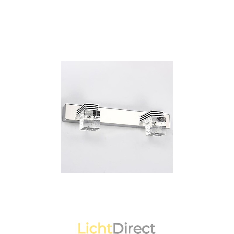 Wandlampen Badkamerverlichting Wandwassers Kristal Mini Stijl Modern Hedendaags Metaal