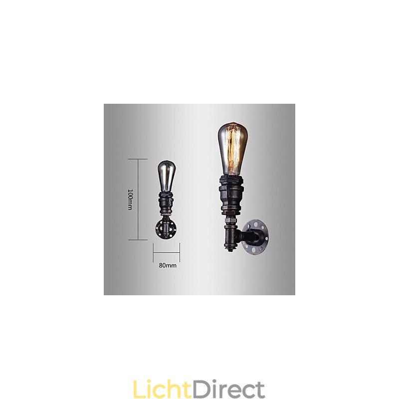 Retro Metalen Nachtkastjes Wandlamp Dorp Pastorale Woonkamer Wandlampen Eetkamer Wandlamp