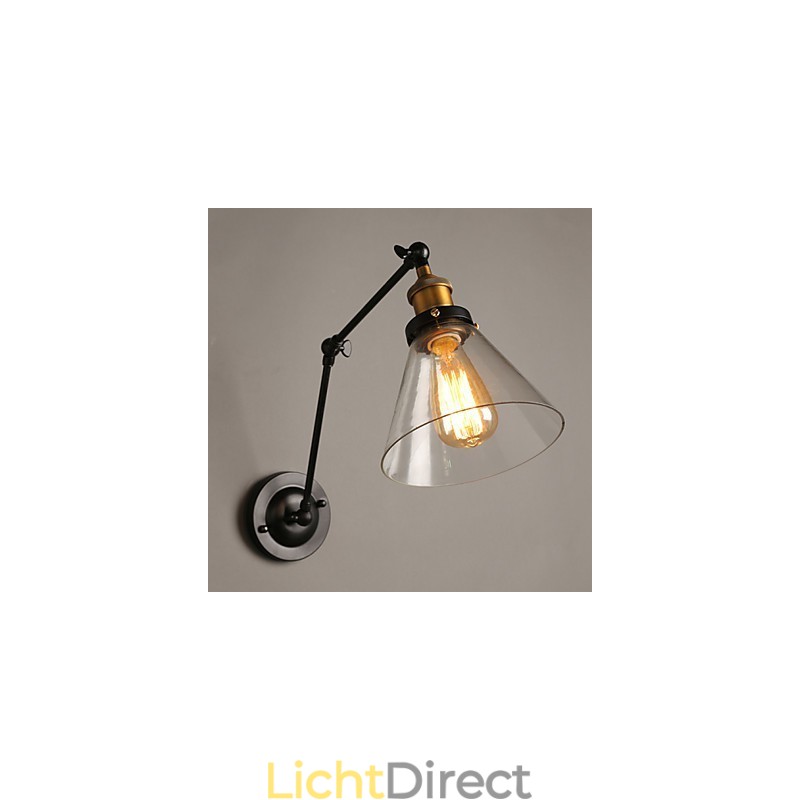 Creatieve landelijke loft retro Titan Section dubbele wandlamp