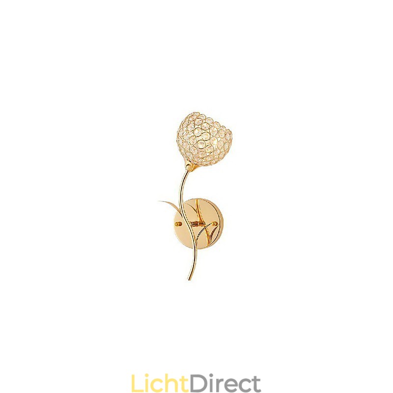Minimalistische moderne kristallen wandlamp