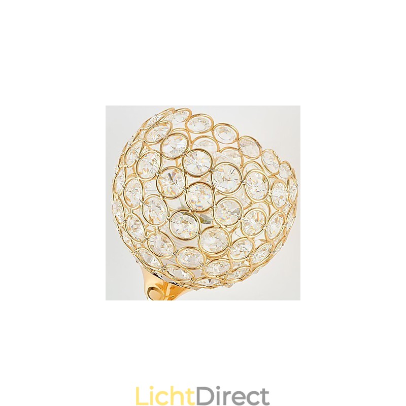Minimalistische moderne kristallen wandlamp