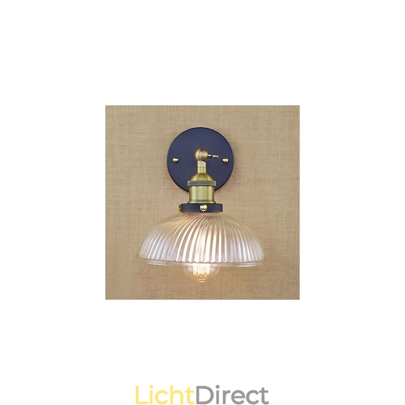 Amerikaanse Country Retro Creatieve Persoonlijkheid Populaire Decoratieve Glazen Wandlamp