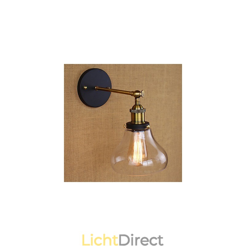 Industriële nostalgische Amerikaanse landelijke decoratieve wandlamp