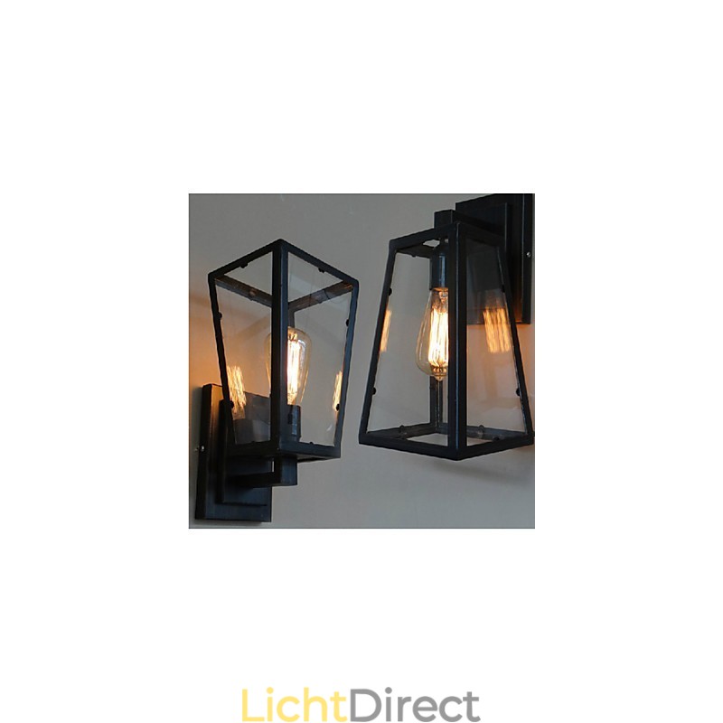 Creatief type Herstel van oude manieren is gecontracteerd Slaapkamer wandlamp met lichten