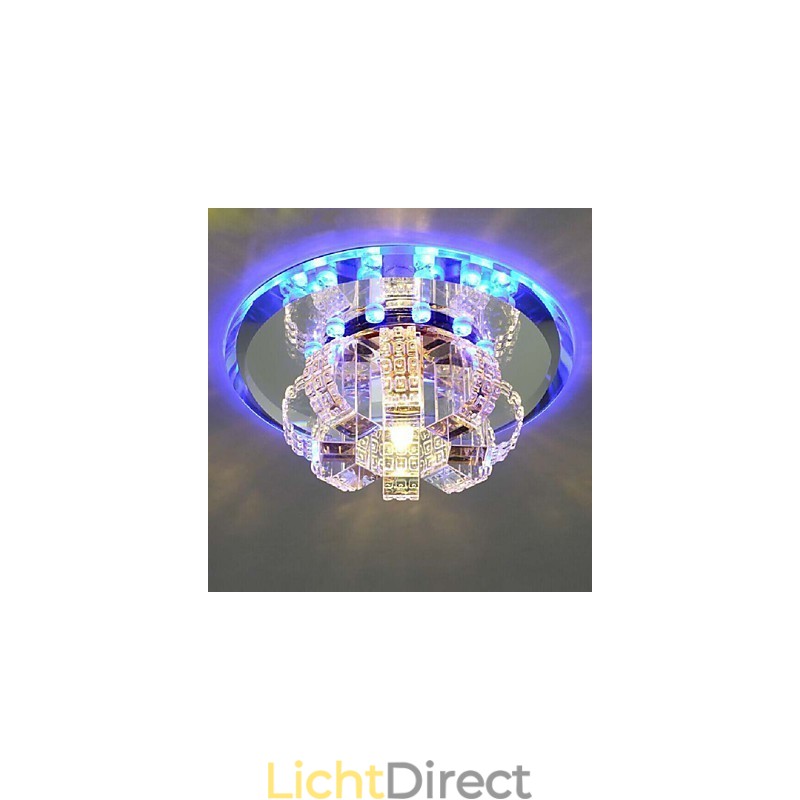 Kristallen plafondlamp Spotlight SMD 3W Creatieve lamp Absorb Dome Light