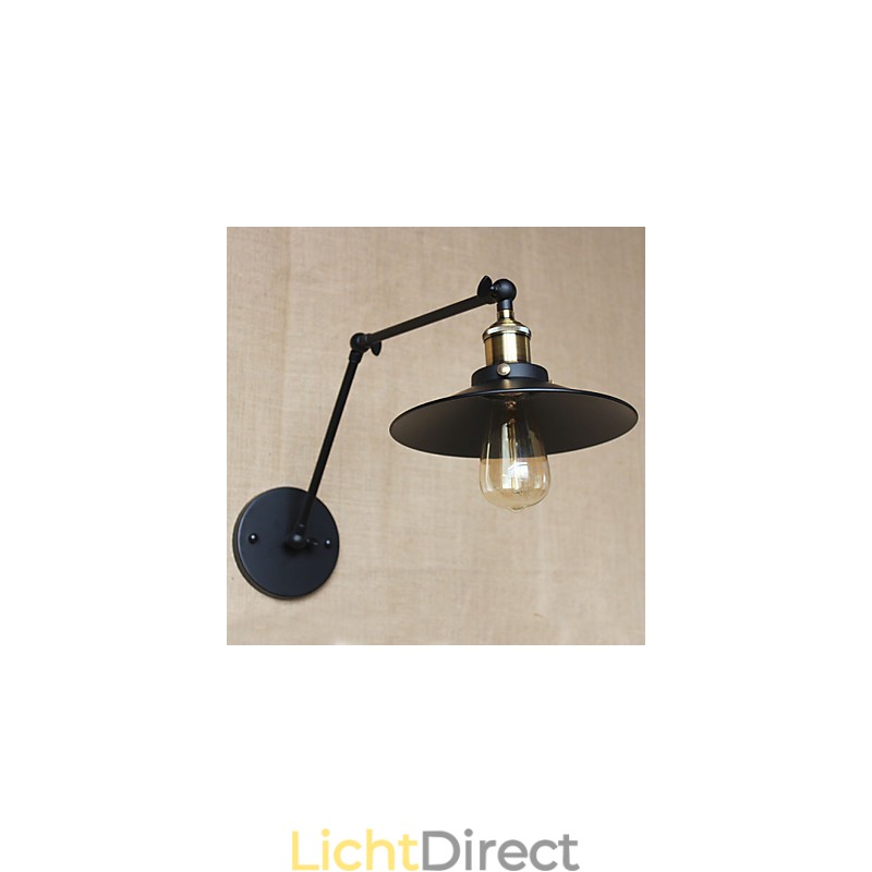 Creatieve nostalgische retro lange arm van industrieel type opvouwbare intrekbare muur