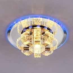Kristallen plafondlamp Spotlight SMD 3W Creatieve lamp Absorb Dome Light