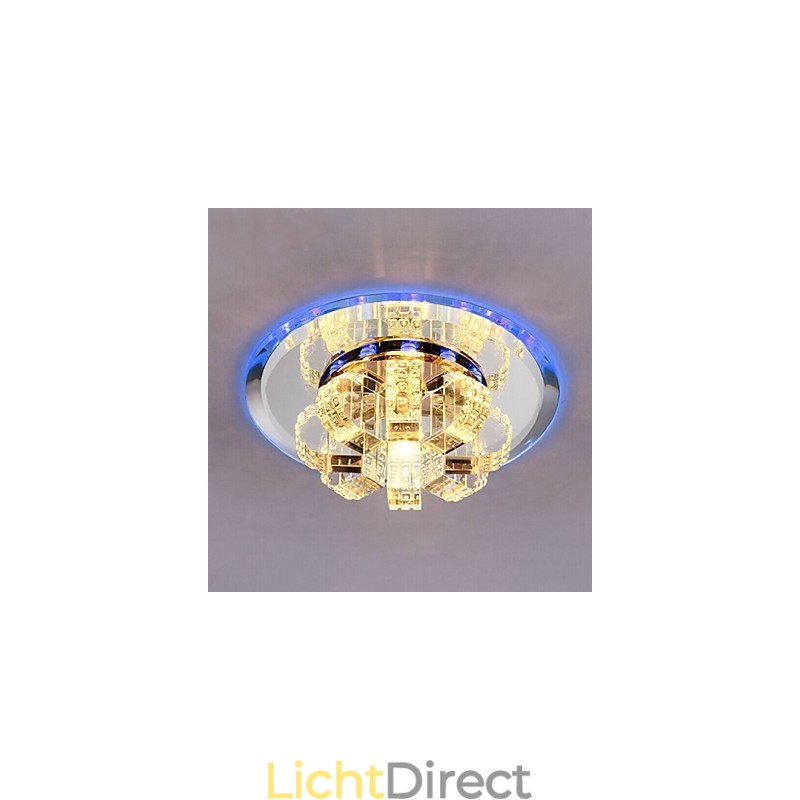 Kristallen plafondlamp Spotlight SMD 3W Creatieve lamp Absorb Dome Light