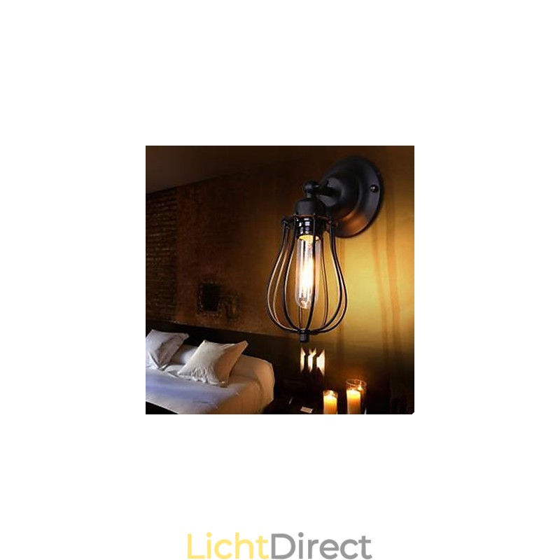 Industriële Retro Wandlamp Binnen Gang Enkele Kop Grapefruit Wandlamp