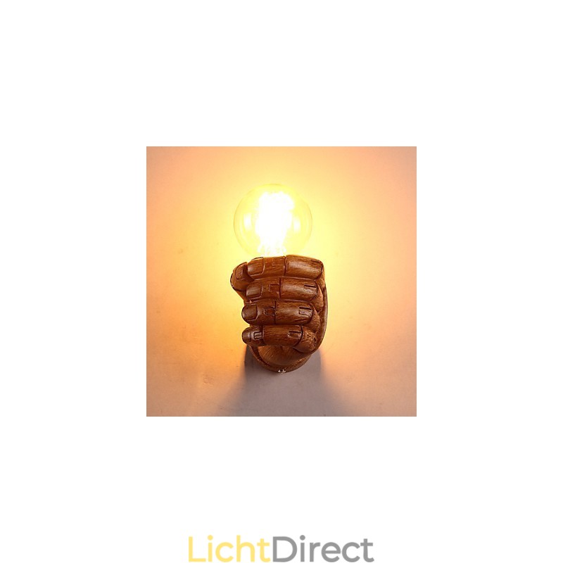 Europese Muur Creatieve Retro Vuist Wandlamp Verlichting