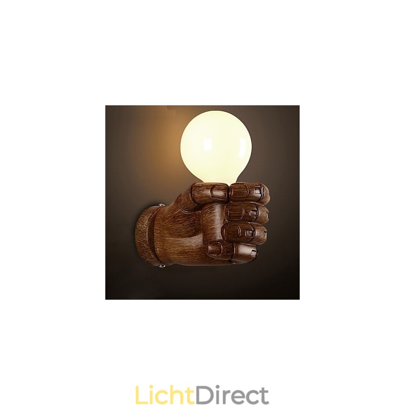Europese Muur Creatieve Retro Vuist Wandlamp Verlichting