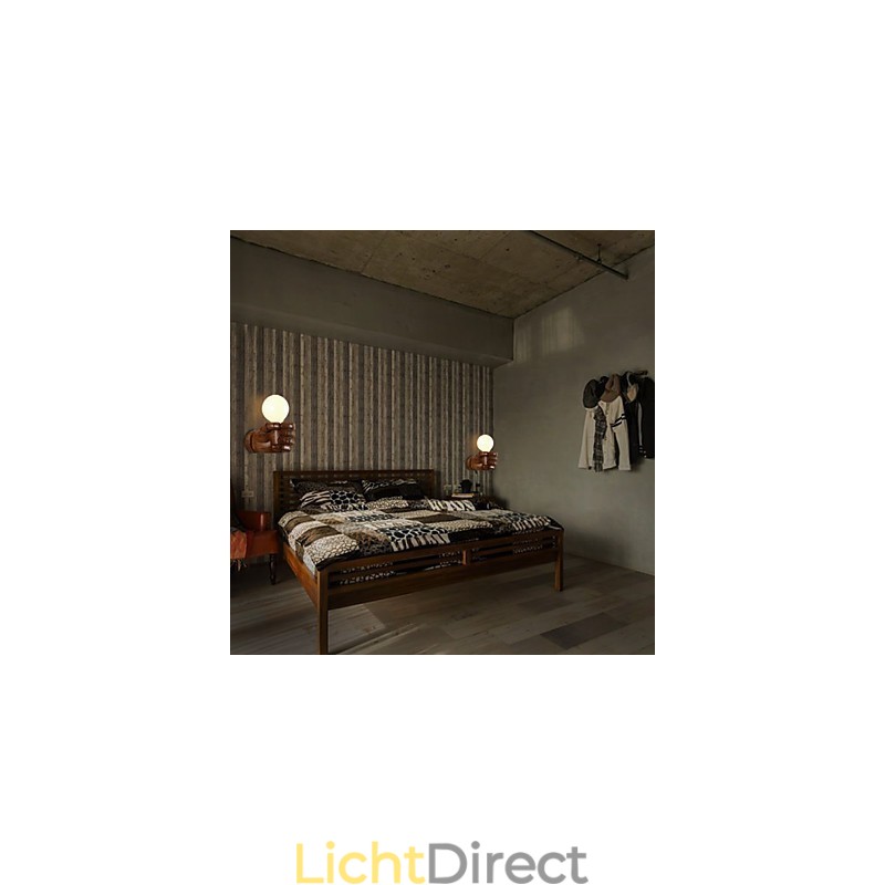 Europese Muur Creatieve Retro Vuist Wandlamp Verlichting