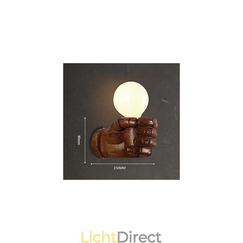 Europese Muur Creatieve Retro Vuist Wandlamp Verlichting