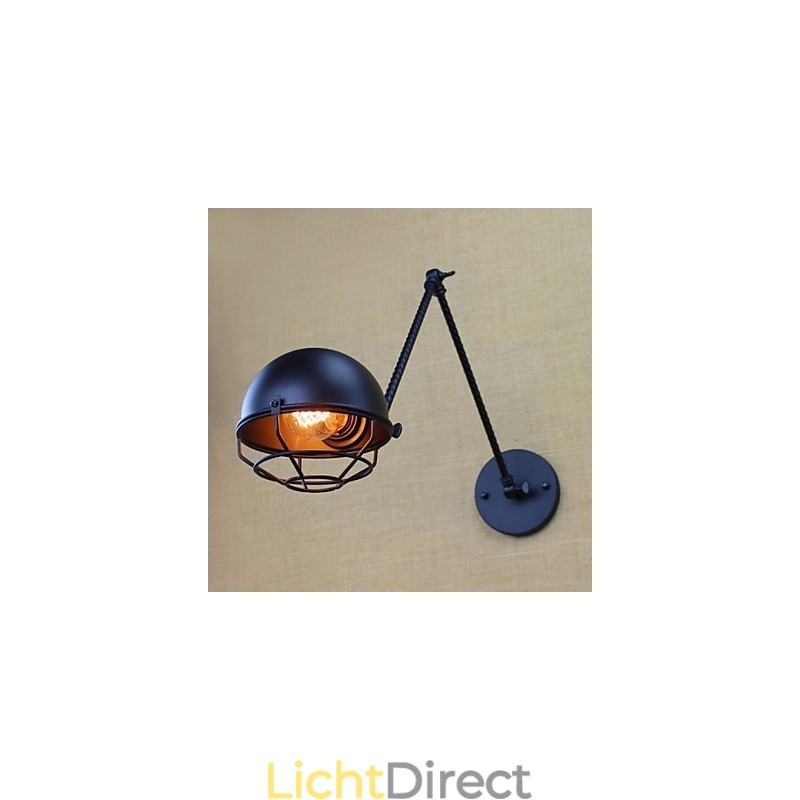 De lange arm van de Amerikaanse buitenlandse industriële dubbele retro creatieve decoratieve wandlamp